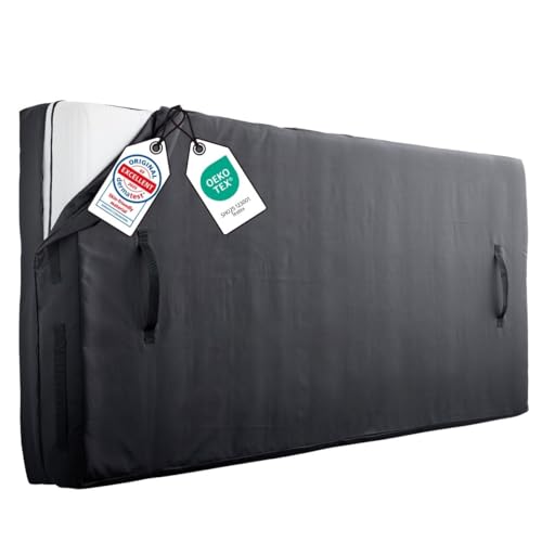 Dreamway - Matratzenhülle 160 x 200 cm zur Legerung und Umzug - Dicke 30cm- Aufbewahrungstasche für Matratzen mit Reißverschluss - Oeko-Tex Zertifiziert Dreamway - Matratzenhülle 160 x 200 cm zur Legerung und Umzug - Dicke 30cm- Aufbewahrungstasche für Matratzen mit Reißverschluss - Oeko-Tex Zertifiziert von DREAMWAY