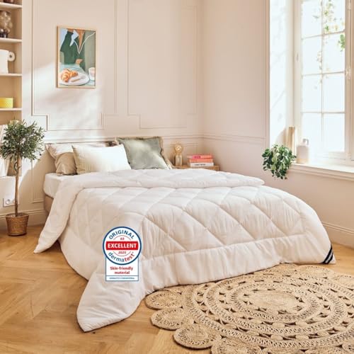 DREAMWAY Bettdecke 200x200 cm Sommerdecke 150gsm, Sommer Steppdecke 200 x 200, Leicht Dünn Weiche Atmungsaktive Sommerbettdecke, Zudecke Mikrofaser, Zertifiziert Oeko-Tex, Waschbar bei 60°C DREAMWAY Bettdecke 200x200 cm Sommerdecke 150gsm, Sommer Steppdecke 200 x 200, Leicht Dünn Weiche Atmungsaktive Sommerbettdecke, Zudecke Mikrofaser, Zertifiziert Oeko-Tex, Waschbar bei 60°C von DREAMWAY