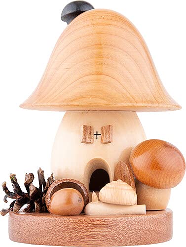 Dregeno Seiffen Räucherschale - 15 cm, Holz, Konisch von DREGENO