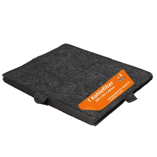 DREHFLEX - AK112 - Kohlefilter / Aktivkohlefilter - kompatibel für Miele 6228731 DKF12 Imperial DUMF12 für Dunstabzugshaube von DREHFLEX