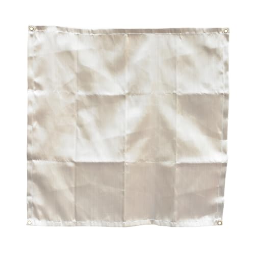 DRELD Feuerschalen-Grillmatte, 100 x 100 cm, hitzebeständig, beschichtet, Fiberglas, hitzebeständig, Grillmatte, wasserdichte Flammensperre für Außenterrasse und Rasenschutz DRELD Feuerschalen-Grillmatte, 100 x 100 cm, hitzebeständig, beschichtet, Fiberglas, hitzebeständig, Grillmatte, wasserdichte Flammensperre für Außenterrasse und Rasenschutz von DRELD