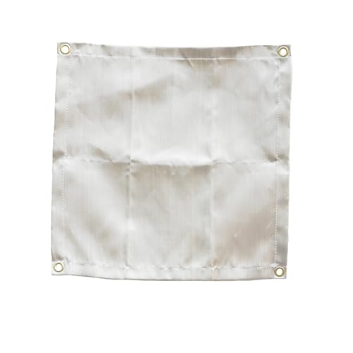 DRELD Feuerschalen-Grillmatte, 50 x 50 cm, hitzebeständige Matte aus Silikon, Fiberglas, hitzebeständig, Grillschutz-Pad, wasserdichte Flammensperre für Außenterrasse und Rasenschutz DRELD Feuerschalen-Grillmatte, 50 x 50 cm, hitzebeständige Matte aus Silikon, Fiberglas, hitzebeständig, Grillschutz-Pad, wasserdichte Flammensperre für Außenterrasse und Rasenschutz von DRELD