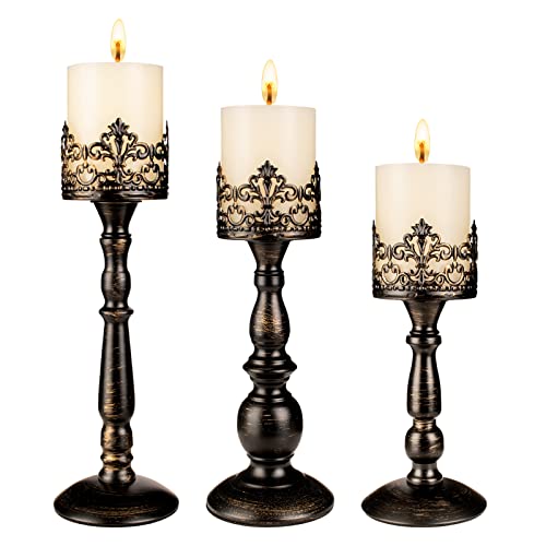 Vintage Kerzenhalter für Tischdekoration Gothic Kerzenständer Set Vintage Kerzenhalter für Tischdekoration Gothic Kerzenständer Set von DRELIFAM