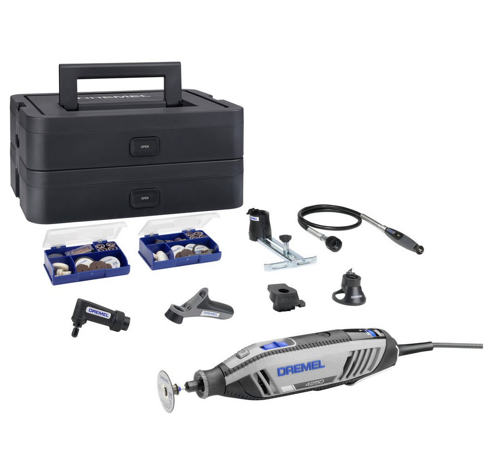 DREMEL Akku-Multifunktionswerkzeug Dremel DREMEL 4250-6/128 Platinum+ Box Multitool F0134250JS Multifunkt DREMEL Akku-Multifunktionswerkzeug Dremel DREMEL 4250-6/128 Platinum+ Box Multitool F0134250JS Multifunkt von DREMEL