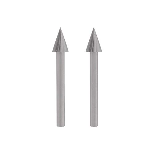 Dremel 125 Hochgeschwindigkeits-Fräser - Zubehörsatz für Multifunktionswerkzeug mit 2 Fräsern Ø 6,4mm zum Schnitzen, Gravieren und Fräsen von Holz, Kunststoff, u.v.m. Dremel 125 Hochgeschwindigkeits-Fräser - Zubehörsatz für Multifunktionswerkzeug mit 2 Fräsern Ø 6,4mm zum Schnitzen, Gravieren und Fräsen von Holz, Kunststoff, u.v.m. von DREMEL