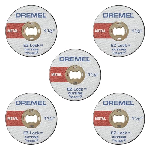 Dremel EZ456 5 Count 1,5 Zoll EZ Lock Cutoff Wheels von DREMEL