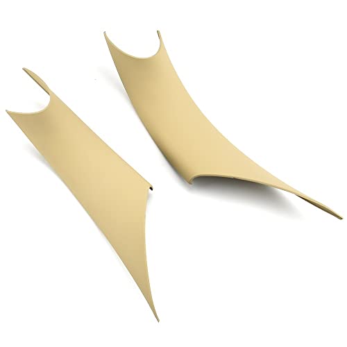 DRENGE Innen TüR Griff Für 3 GT 4 Series F30 F35 2012-2018 2 STÜCKE Car Styling Innentürverkleidung Griff Innenzug Schutzhülle Trim Schwarz Innentürverkleidung Armlehne (Color : 2) von DRENGE