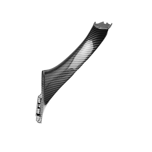 DRENGE Innen TüR Griff Für 5er F10 F11 F18 2010-2017 Kohlefaser Auto Innentürgriff Armlehne Limousine Panel Pull Trim Cover Car Styling Innentürverkleidung Armlehne (Color : 6) von DRENGE