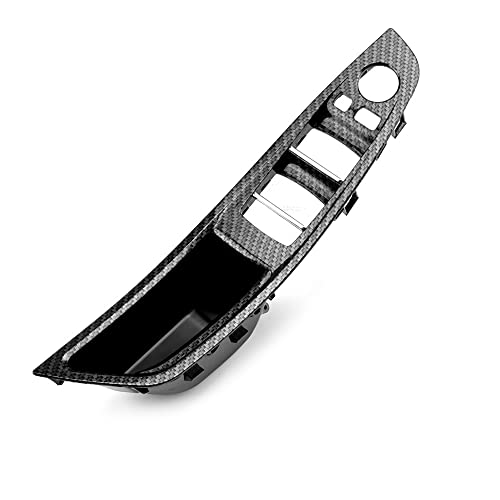 DRENGE Innen TüR Griff Für 5er F10 F11 F18 520i 523i 525i 528i 535i Innenraum Vordertür Armlehne Verkleidung Zuggriff Set Ersatz Innentürverkleidung Armlehne (Color : 1) von DRENGE