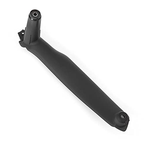 DRENGE Innen TüR Griff Für E70 Für X5 E71 E72 Für X6 SAV 2007-2013 Auto Rechts Links Innentürverkleidung Griff Pull Trim Cover Auto Interior Zubehör Innentürverkleidung Armlehne (Color : Black Left) von DRENGE