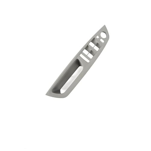 DRENGE Innen TüR Griff Für Für X5 Für X6 E70 E71 E72 2007-2013 ABS Auto Innentürgriff Mit Leder Außenabdeckung Innengriffbaugruppe Innentürverkleidung Armlehne (Color : 3) von DRENGE