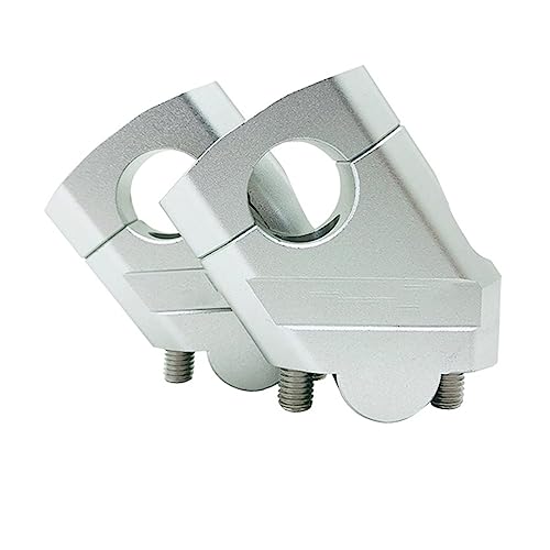 DRENGE Motorrad-Lenkererhöhungen für R1200GS für F850GS Universal 28 mm 22 mm 7/8 Zoll Motorrad-Lenkererhöhung Lenkerhalterung Griff Klemme Lenkerklemme von DRENGE