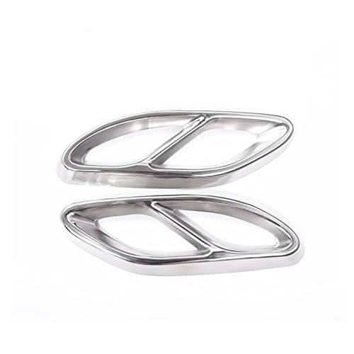 Für Für Benz ABCE Für GLA Für GLC Für GLE Für GLS Für CLS Klasse Auto Endschalldämpfer Rohrabdeckung Trim Tail Throat Frame Auspuffendrohr Schalldämpfer Endrohre (Color : Carbon Fiber) von DRENGE