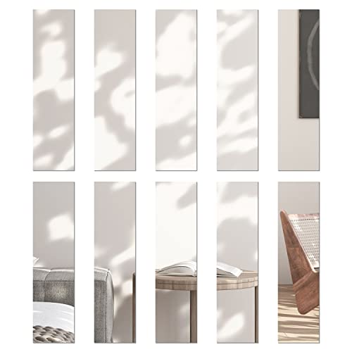 DRERIO 10 Stück Selbstklebende Acrylspiegel Streifen Selbstklebende Spiegel 20 × 5 cm x 2 mm HD klebrige Spiegel Lange Kunststoff rahmenlose Spiegel Kacheln Wandspiegel Nicht Glas, für Home Decor DRERIO 10 Stück Selbstklebende Acrylspiegel Streifen Selbstklebende Spiegel 20 × 5 cm x 2 mm HD klebrige Spiegel Lange Kunststoff rahmenlose Spiegel Kacheln Wandspiegel Nicht Glas, für Home Decor von DRERIO