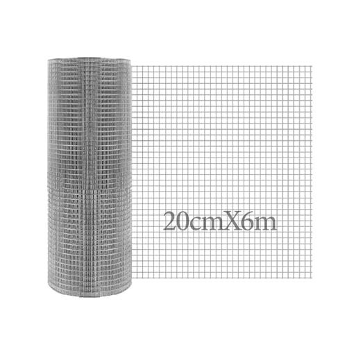 DRERIO Wühlmausgitter 200mmX6m, Drahtgitter Mäuseköder Kaninchendraht für Hochbeet,Nagetier Masche,Fugengitter Metall Rolle,Drahtgitter Feinmaschig,Zugriff mit Mäuse & Ratten und Schlange Verhindert DRERIO Wühlmausgitter 200mmX6m, Drahtgitter Mäuseköder Kaninchendraht für Hochbeet,Nagetier Masche,Fugengitter Metall Rolle,Drahtgitter Feinmaschig,Zugriff mit Mäuse & Ratten und Schlange Verhindert von DRERIO