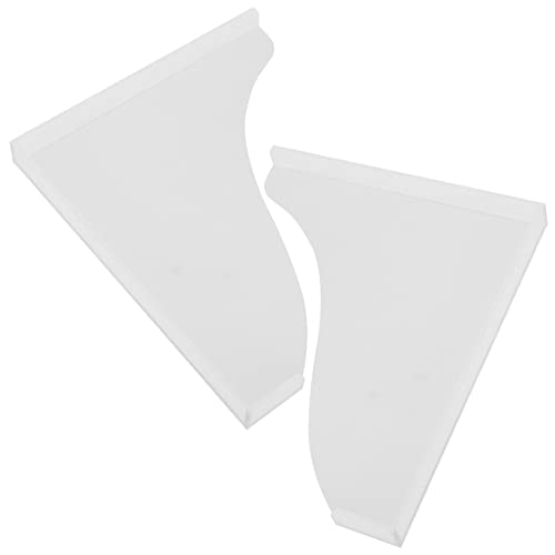 DRESSOOS 1satz Badewannen-spritzschutz Transparente -schutzleisten Installieren Schützt Vor Wasserlecks An Badewannen Und Spülenrändern von DRESSOOS