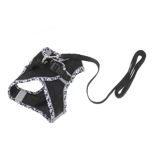 DRESSOOS Hundeset Tragbare Welpenweste Trainingsleine Reflektierende Hunde-spazierweste Verstellbar Für Haushaltshunde von DRESSOOS