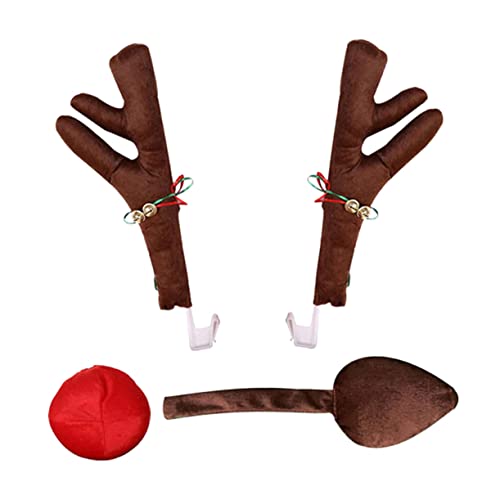 DRESSOOS Weihnachten Auto Hirsch 1 Set Entzückende Ornamente Weihnachten Fahrzeug Dekoration Hirschgeweih Requisiten DRESSOOS Weihnachten Auto Hirsch 1 Set Entzückende Ornamente Weihnachten Fahrzeug Dekoration Hirschgeweih Requisiten von DRESSOOS