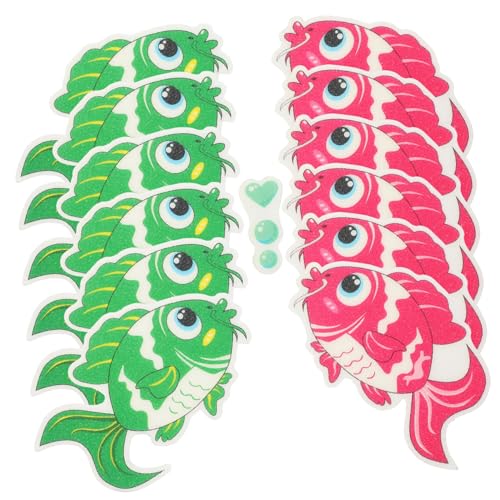 DRESSOOS 12 Stück Teiliges Rutsch Aufkleber Fischform Peva Badewannenaufkleber für und Beim Baden für Badezimmer und Duschen Zufällige Farbe Zufällige Farbe DRESSOOS 12 Stück Teiliges Rutsch Aufkleber Fischform Peva Badewannenaufkleber für und Beim Baden für Badezimmer und Duschen Zufällige Farbe Zufällige Farbe von DRESSOOS