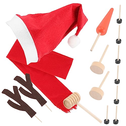 DRESSOOS 15stücke Teiliges -dekorationsset Für Weihnachten Kreative Weihnachtsornamente Für Fröhliche Festlichkeiten Für Winterpartys Und Weihnachtsfeiern von DRESSOOS