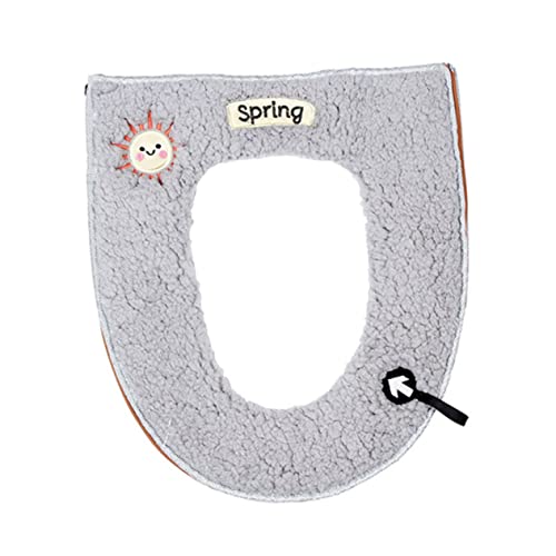 DRESSOOS 1Stk beheizbare klobrille beheizbarer toilettensitz Topfdeckel Topper Dehnbare tragbare Toilettensitzabdeckung WC-Sitzbezug universelle Toilettensitzauflagen Erste Klasse von DRESSOOS