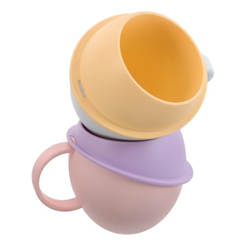 DRESSOOS 2 Stück Große Kapazität Unzerbrechlicher Kunststoffbecher mit Griff Niedliches Design für Wasser Milch und Saft DRESSOOS 2 Stück Große Kapazität Unzerbrechlicher Kunststoffbecher mit Griff Niedliches Design für Wasser Milch und Saft von DRESSOOS