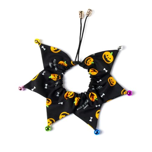 DRESSOOS 2 Stück Verstellbares Halloween Hundehalsband mit Glöckchen Polyester Haustierhalsband für Katzen und Welpen Leichtes Atmungsaktives Design Geeignet für Halsumfang Orange und DRESSOOS 2 Stück Verstellbares Halloween Hundehalsband mit Glöckchen Polyester Haustierhalsband für Katzen und Welpen Leichtes Atmungsaktives Design Geeignet für Halsumfang Orange und von DRESSOOS