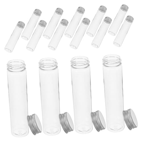 DRESSOOS 20 Stück Klare Kunststoff Testtuben Wiederverschließbare Probenröhrchen für Labor Verpackung Dekoration und Hochtemperaturbeständig und Vielseitig Einsetzbar DRESSOOS 20 Stück Klare Kunststoff Testtuben Wiederverschließbare Probenröhrchen für Labor Verpackung Dekoration und Hochtemperaturbeständig und Vielseitig Einsetzbar von DRESSOOS