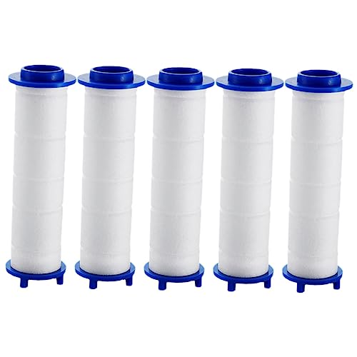 DRESSOOS 5 Teiliger Professioneller Duschfilter T Förmiger Druckduschkopf Haushaltswasserfilter Duschkopffilter Duschzubehör Duschkopffilter Duschkopffilter Für Brunnenwasser von DRESSOOS