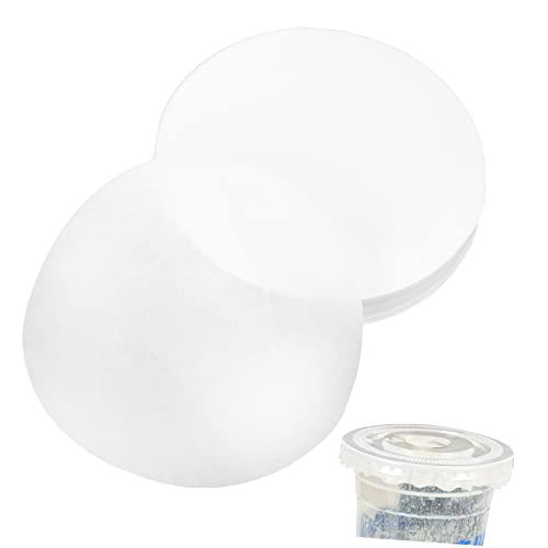 DRESSOOS 500 Blatt Auslaufsichere Becher Papierfolie Rund Hitzebeständig Kaltbeständig Premium Dichtungsfolie Für Getränkeverpackung Milchtee Kaffee To Go DRESSOOS 500 Blatt Auslaufsichere Becher Papierfolie Rund Hitzebeständig Kaltbeständig Premium Dichtungsfolie Für Getränkeverpackung Milchtee Kaffee To Go von DRESSOOS