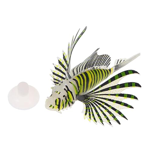 DRESSOOS Aquarium Dekoration Nachtleuchtende Fisch Ornamente Für Aquarien Künstliche Fische Für Süß Und Lebensechte Fischgestaltung Für Aquascaping von DRESSOOS