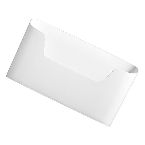 DRESSOOS Hängende Aufbewahrungsbox Für Wandmontage Vielseitige Badezimmer Küchenorganisation Selbstklebend Aus Robustem Für Toilettenartikel Und Büromaterialien Weiß von DRESSOOS
