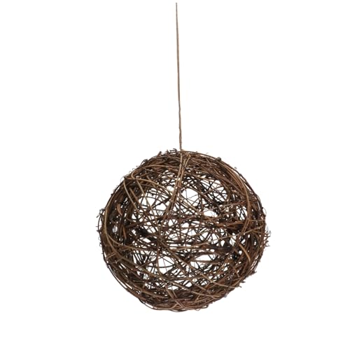 DRESSOOS DIY Rattan Ball Nest Vogelnistmaterial zum Aufhängen für Wildvögel Wetterbeständig und Dekorativ für Garten und Wildvögel DRESSOOS DIY Rattan Ball Nest Vogelnistmaterial zum Aufhängen für Wildvögel Wetterbeständig und Dekorativ für Garten und Wildvögel von DRESSOOS