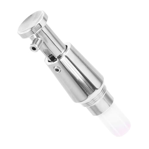 DRESSOOS Edelstahl Seifenspender Pumpe Ersatz Manuelle Pumpkopf mit Kupferkern Leckfrei für Wandmontage Badezimmer Küche Büro Kompatibel Einfache Installation von DRESSOOS