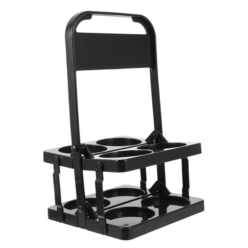 DRESSOOS Faltbarer Bierflaschenhalter mit Griff Tragbarer Flaschenorganizer für Flaschen Praktischer Leichter Bierkorb für Alltag und Outdoor Kompakt Faltbar Schwarz DRESSOOS Faltbarer Bierflaschenhalter mit Griff Tragbarer Flaschenorganizer für Flaschen Praktischer Leichter Bierkorb für Alltag und Outdoor Kompakt Faltbar Schwarz von DRESSOOS