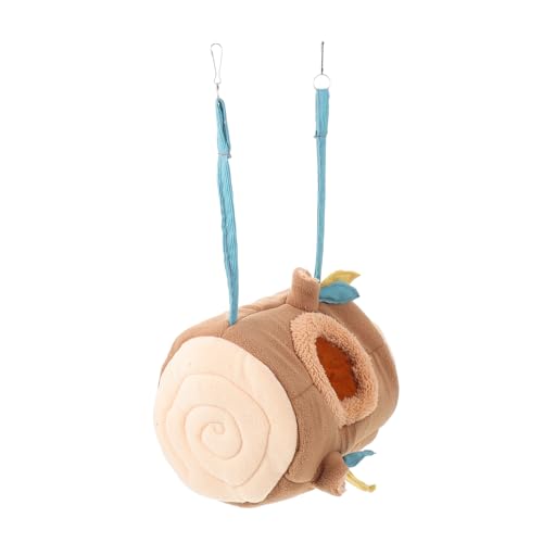 DRESSOOS Hängendes Hamster Nest für Kleine Haustiere Warmes Winterbett für Meerschweinchen und Fliegende Eichhörnchen Kompakte und Tragbare Schlafhöhle für Kalte von DRESSOOS