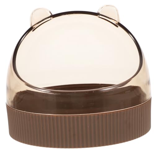 DRESSOOS Hamster Futternapf, Kompakter Hamster Wassernapf, Käfig Hamsternapf, Meerschweinchennapf, Sicherer Rattennapf, Haushalts Chinchilla Napf, Haushalts Rattennapf, Transparenter von DRESSOOS