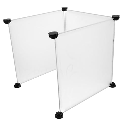 DRESSOOS Katzentoilette 3 Stück Geschlossene Katzentoiletten Hohe -PIPI-Schild Für Katzen Stilvoll Einfach von DRESSOOS