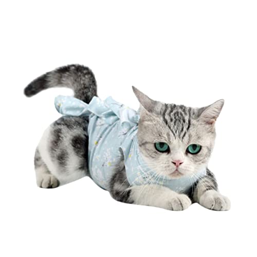 DRESSOOS Kleidung für vierbeinige Hunde OP-Kleidung für Hunde Katzenkleidung Kleidung für Kleidung Kleider Haustierkleidung Haustier Erholungskostüm Riemenstil Sterilisationsanzug von DRESSOOS