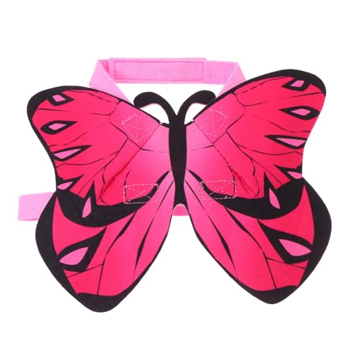 DRESSOOS Leichtes Schmetterlings Katzenkostüm Halloween Pet Garment Verstellbares Farbenfrohes Cosplay für Katzen Party Outfit Rosa DRESSOOS Leichtes Schmetterlings Katzenkostüm Halloween Pet Garment Verstellbares Farbenfrohes Cosplay für Katzen Party Outfit Rosa von DRESSOOS