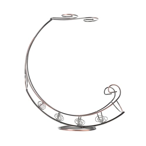 DRESSOOS Piraten Schiff Weinregal aus Eisen mit Glashalter Dekorativer Weinständer für Wandmontage Robuster Weinflaschenhalter und Hängender Goblet Organizer für Küche Bar Zuhause von DRESSOOS