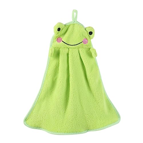 DRESSOOS Tierhandtuch Supersaugfähig Cartoon-Frosch-Handtuch Für Jungen Und Mädchen Babyparty- von DRESSOOS