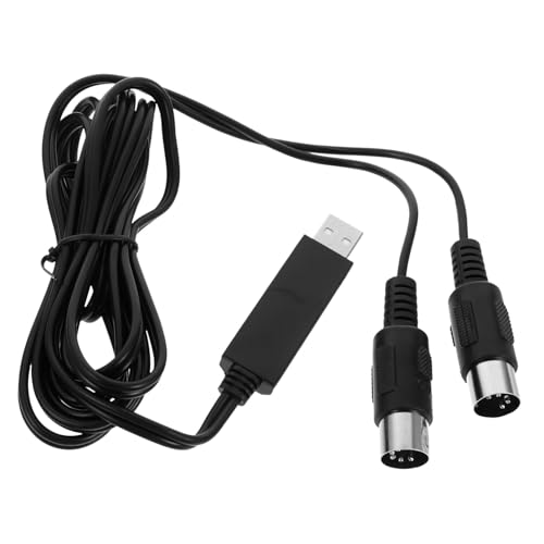 DRESSOOS USB Midi Kabel Midi zu USB Adapterkabel für Piano Keyboard PC Laptop Windows Kompatibel Plug Play mit Stabilem Ftp Chip für Verzögerungsfreie Musikbearbeitung DRESSOOS USB Midi Kabel Midi zu USB Adapterkabel für Piano Keyboard PC Laptop Windows Kompatibel Plug Play mit Stabilem Ftp Chip für Verzögerungsfreie Musikbearbeitung von DRESSOOS