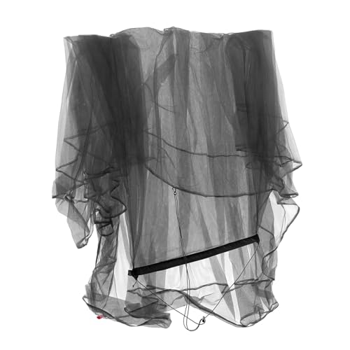 DRESSOOS Ultraleichtes Faltbares Moskitonetz-Zelt aus Polyester für Innenräume mit Klebehaken Doppellagiger Insektenschutz für Schlafzimmer und Wohnräume Wiederverwendbar und Atmungsaktiv von DRESSOOS