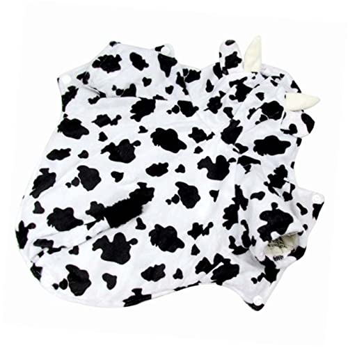 DRESSOOS Hundepullover Kuh-modellierung Hundekostüm Haustierkleidung Für Cosplay Stilvolles Outfit von DRESSOOS
