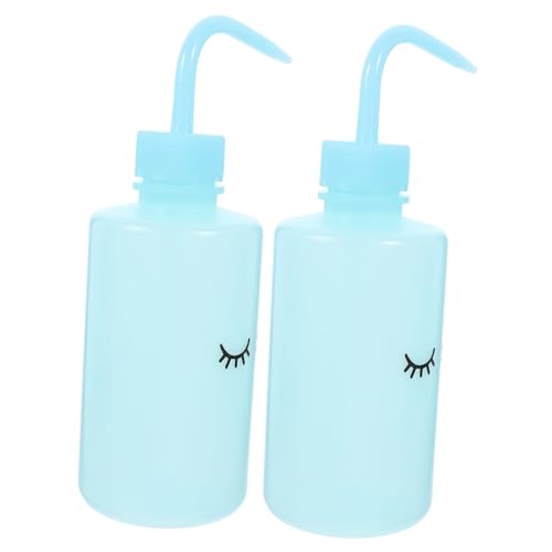 DRESSOOS 2stücke Wimpernwaschflasche Squeeze Flasche Mit Schmaler Spitze Zur Präzisen Reinigung Von Wimpern Und Pflanzenbewässerung von DRESSOOS