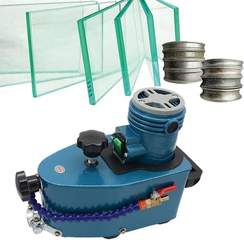 800 W Glaskantenschleifmaschine, tragbares elektrisches Polieren zum Abschrägen und Blau 800 W Glaskantenschleifmaschine, tragbares elektrisches Polieren zum Abschrägen und Blau von DRFGHK