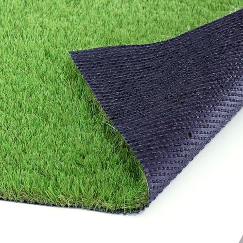 Artificial Grass Outdoor 2x3.5m Lawn Mat Rug Waterproof Garden for Patio Balcony Yard Deck Porch Decor (Color : Green, Size 2x14m) von DRFGHK