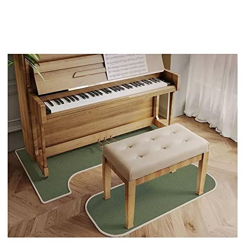 Aufrechter Klavier-Spezialteppich, Wärmedämmung, feuchtigkeitsbeständig, schalldicht, schallabsorbierend, geräuschreduzierend, stoßdämpfend, Bankmatte (Farbe: B, Größe: 70 x 160 cm) von DRFGHK
