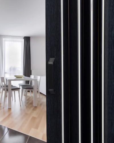 Concertina Falttür-Trennwand, Holzmaserung, Schiebetür mit magnetischem Multifold-Design, anpassbare Privatsphäre-Lösung für Wohnräume Concertina Falttür-Trennwand, Holzmaserung, Schiebetür mit magnetischem Multifold-Design, anpassbare Privatsphäre-Lösung für Wohnräume von DRFGHK